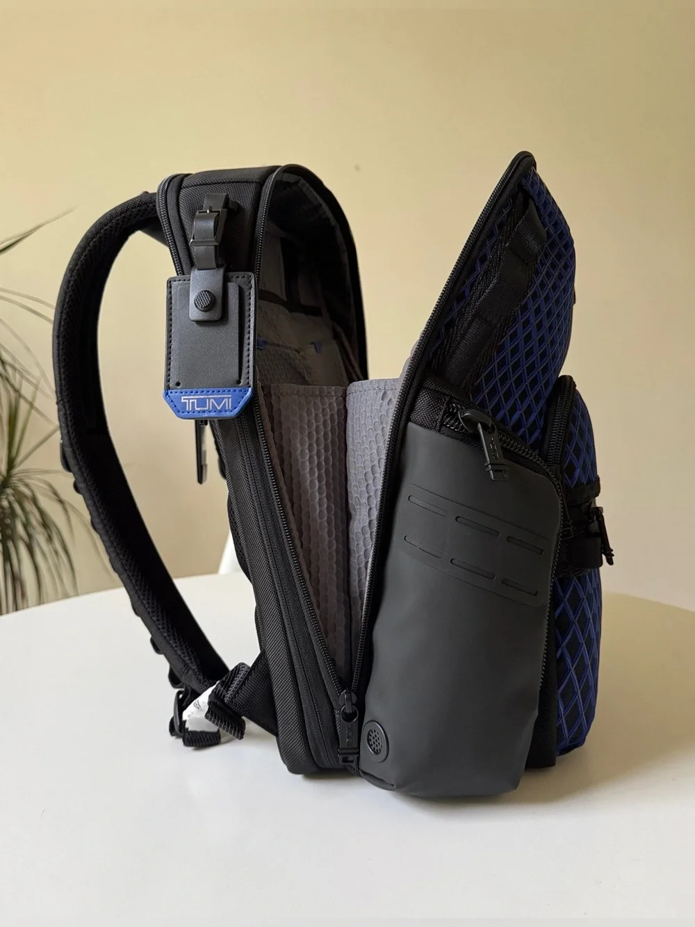 Tumi Alpha Bravo Navigation Backpack, Electric Blue
